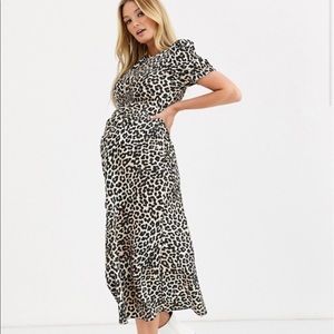 ASOS Maternity Leopard Dress